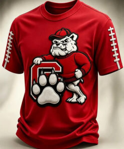 Georgia Football Merch Bulldogs Football T-Shirt Game Day Husband Gifts