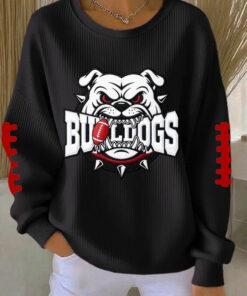 Georgia Football Merch Bulldogs Game Day Sweatshirt Football Gift For Wife