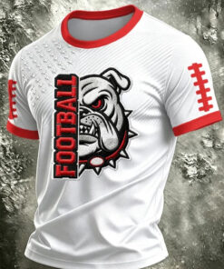 Georgia Football Merch Bulldogs Game Day T-Shirt Football Gifts For Men