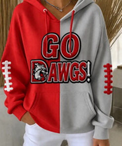 Georgia Football Merch Bulldogs Go Dawgs Hoodie Football Sister Gifts