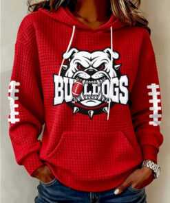 Georgia Football Merch Bulldogs Hoodie Game Day Gifts For Mother