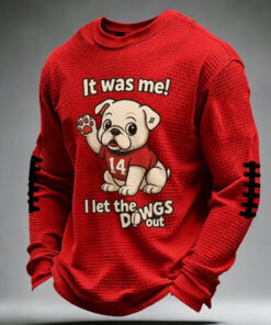 Georgia Football Merch Bulldogs It Was Me Long Sleeve Shirt Football Gifts