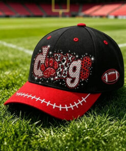 Georgia Football Merch Football Baseball Hat Bulldogs Game Day Gifts For Him