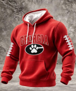 Georgia Football Merch Football Game Day Hoodie Bulldogs Presents For Her