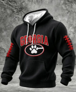 Georgia Football Merch Football Game Day Hoodie Bulldogs Sport Gear