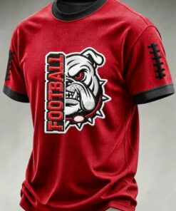 Georgia Football Merch Football Game Day T-Shirt Bulldogs Gifts For Brother