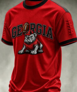 Georgia Football Merch Football Game Day T-Shirt Gifts For Football Fans