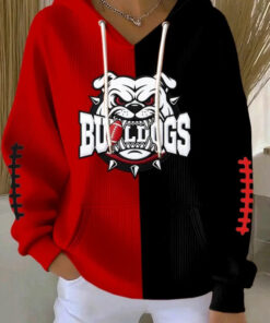 Georgia Football Merch Football Hoodie Bulldogs Game Day Gifts For Mom