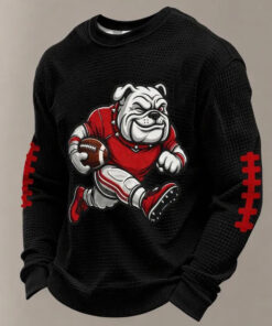 Georgia Football Merch Football Long Sleeve Shirt Game Day Gifts For Boyfriend