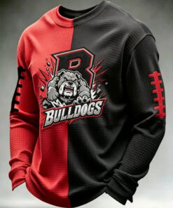 Georgia Football Merch Game Day Long Sleeve Shirt Football Dad Gifts