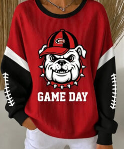 Georgia Football Merch Game Day Sweatshirt Bulldogs Outfit Gift