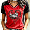 Georgia Football Merch Game Day V-Neck T-Shirt Bulldogs Gifts For Football Fan