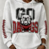 Georgia Football Merch Go Dawgs Hoodie Football Game Day Gifts