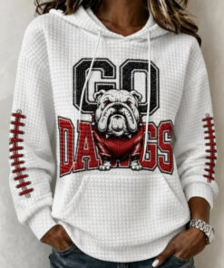 Georgia Football Merch Go Dawgs Hoodie Football Game Day Gifts