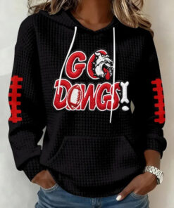 Georgia Football Merch Go Dawgs Hoodie Gifts For Football Fan