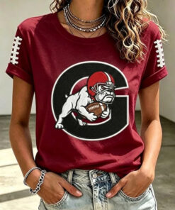 Georgia Football Merch Go Georgia Game Day T-Shirt Best Football Gifts For Mom