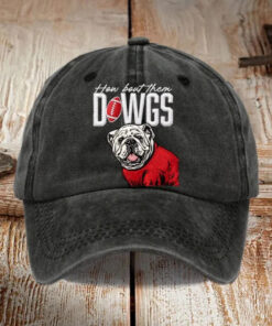 Georgia Football Merch How Bout Them Dawgs Baseball Hat Gifts For Husband