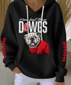 Georgia Football Merch How Bout Them Dawgs Hoodie Football Gifts For Fans