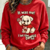 Georgia Football Merch It Was Me Sweatshirt Game Day Gifts For Daughter