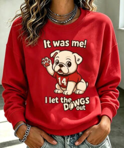 Georgia Football Merch It Was Me Sweatshirt Game Day Gifts For Daughter