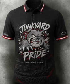 Georgia Football Merch Junkyard Pride Polo Shirt Game Day Gifts For Him