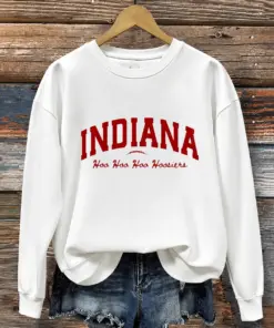 Hoosier Football Merch Hoosiers Sweatshirt Game Day Fan Gift