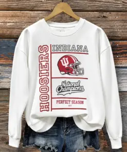 Hoosier Football Merch National Champions Sweatshirt Sister Gifts