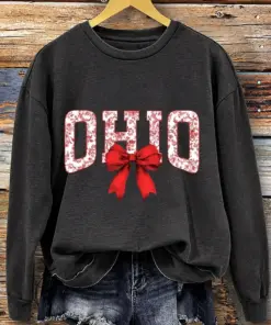 Ohio Football Merch Buckeyes Sweatshirt Game Day Apparel Gift
