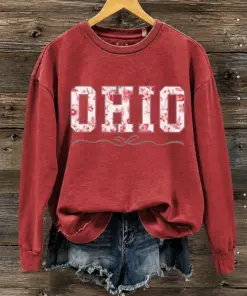 Ohio Football Merch Buckeyes Sweatshirt Game Day Sister Gifts