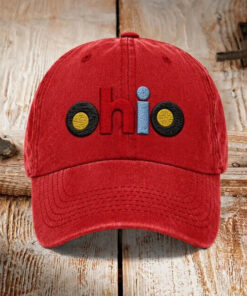 Ohio Football Merch Football Baseball Hat Buckeyes Outfit Gift