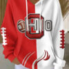 Ohio Football Merch Football Hoodie Best Game Day Gifts For Wife