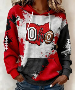 Ohio Football Merch Football Hoodie Game Day Gifts For Mom