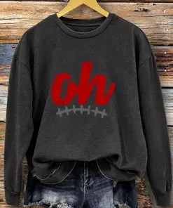 Ohio Football Merch Football Sweatshirt Buckeyes Presents For Mum
