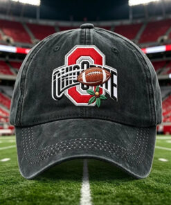 Ohio Football Merch Go Buckeyes Baseball Hat Game Day Gifts For Dad