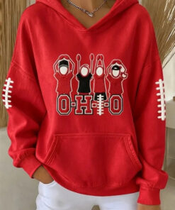 Ohio Football Merch Go Buckeyes Hoodie Game Day Outfit Gift