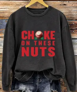 Ohio Football Merch On These Nuts Sweatshirt Football Apparel