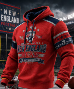 Patriots Football Merch New England Football Hoodie Football Team Apparel Gift