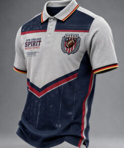 Patriots Football Merch New England Football Polo Shirt Top Gear For Fans
