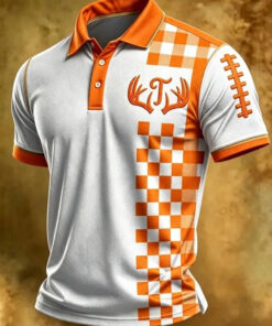 Tennessee Football Merch Go Football Polo Shirt Husband Gifts