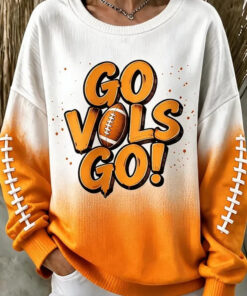 Tennessee Football Merch Go Vols Go Sweatshirt Football Sister Gifts