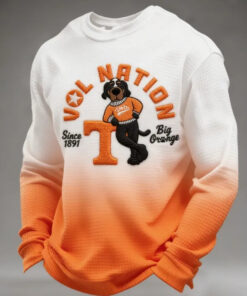Tennessee Football Merch Vol Nation Long Sleeve Shirt Football Brother Gifts