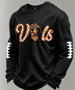 Tennessee Football Merch Vols Football Long Sleeve Shirt Game Day Fan Gear