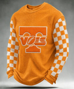 Tennessee Football Merch Volunteers Football Long Sleeve Shirt Dad Presents