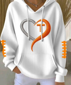 Tennessee Football Merch Volunteers Hoodie Football Gifts For Her