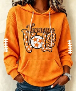 Tennessee Football Merch Volunteers Hoodie Game Day Gifts For Her