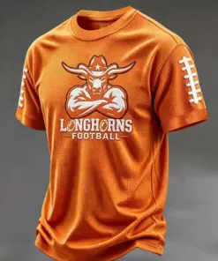 Texas Football Merch Longhorn Football Game Day T-Shirt Gift For Boy