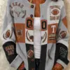 Texas Football Merch Texas Game Day Football Cardigan Gift For Grandma