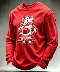 Tide Football Merch Football Long Sleeve Shirt Game Day Fan Gifts