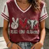 Tide Football Merch Football V-Neck T-Shirt Game Day Sports Fan Gear