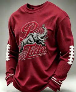 Tide Football Merch Game Day Long Sleeve Shirt Football Fan Gifts